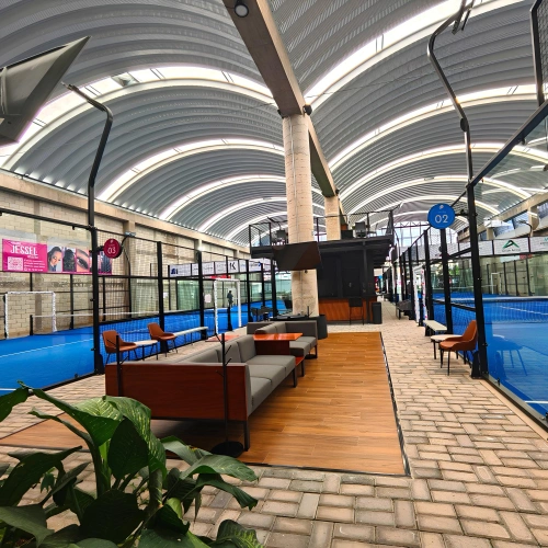 Panoramic Padel Court - CP5 | Professional - Full View Real Padel Court