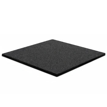 Suelo de goma - 1x1 mt - 3 cm | Antideslizante de grano fino