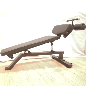 Professional Abdominal Bench | Bodybuilding - Side View 2