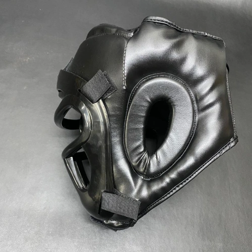 Casque de boxe avec masque de protection faciale CX17 | Professionnelle - Vue latérale personnalisée de dessus