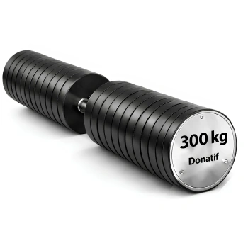 Gummierter Sechskantlenker 300 kg - Professional