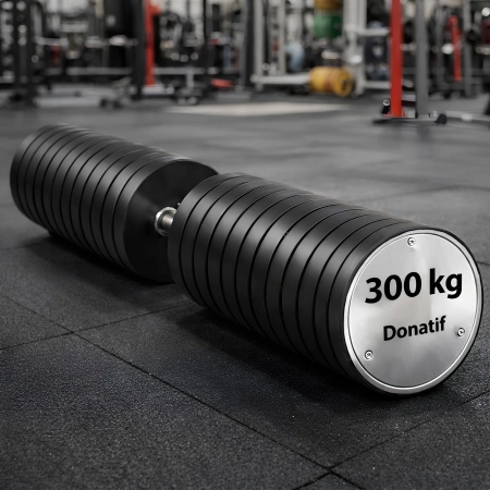 Gummierter Sechskantlenker 300 kg - Professional