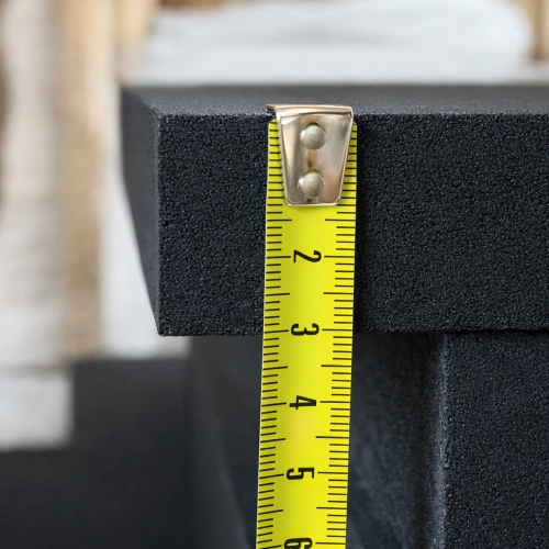 Rubberized Floor - 1x1 mt - 3 cm | Fine grain...