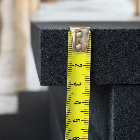 Rubberized Floor - 1x1 mt - 3 cm | Fine grain non-slip