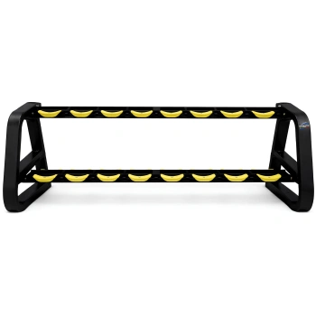 Dumbbell rack with 2 shelves - 8 pairs