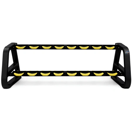 Dumbbell rack with 2 shelves - 8 pairs