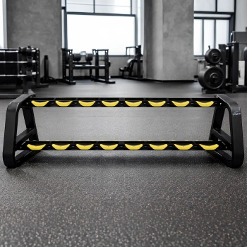 Soporte para mancuernas con 2 estantes - 8 pares 2