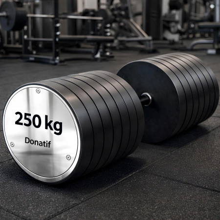 Guidon en acier inoxydable 250 kg - Professionnel