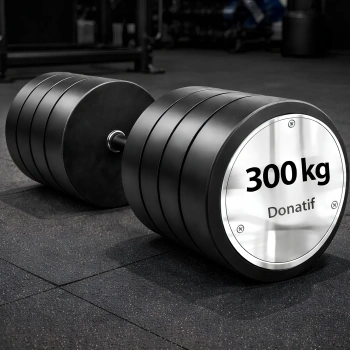 Manillar de acero inoxidable 300 kg - Profesional - Vista completa 2