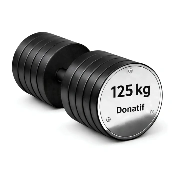 Edelstahllenker 125 kg – Professional – Vollansicht