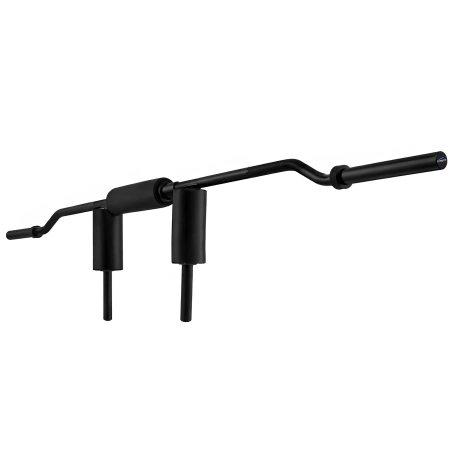 Safety Squat Bar 28 mm - Spring Closure | Customized - Side View
