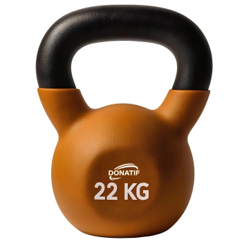 Kettlebell en néoprène de 22 kg - Exercices fonctionnels