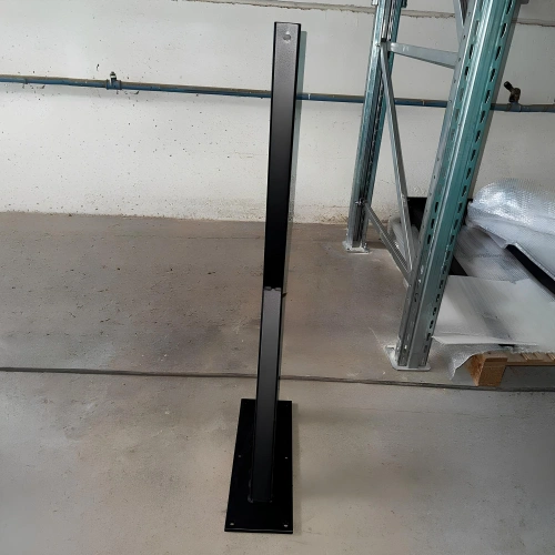 Staffe Porta Sacco da Boxe - Nere | Palestra - Visuale Frontale