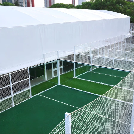 Padel Court with Side Curtains - CP26 | Professional