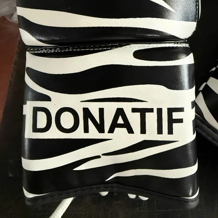 Guantes de boxeo Zebra Design - GB22 | Profesional - Logotipo visual