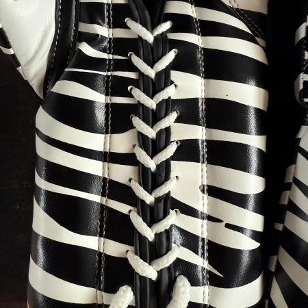 Gants de boxe Zebra Design - GB22 | Professionnel - Visual Laces
