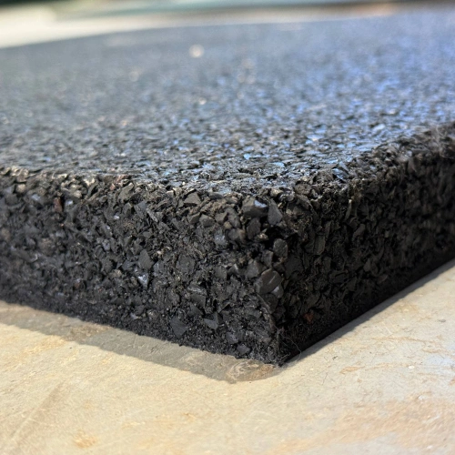 Professional Gym Flooring - 50x50x3 cm | PP503 - Angle View