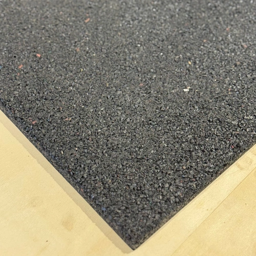 Suelo profesional de gimnasio - 50x50x2 cm | PP502 - Ángulo