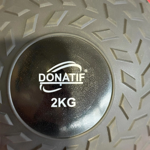 Slam Ball Anti Rimbalzo - 2 KG | Professionale - Visuale su Logo