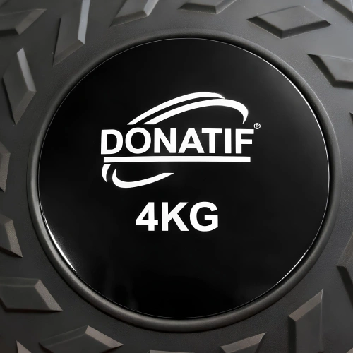 Slam Ball Anti Rimbalzo - 4 KG | Professionale - Logo