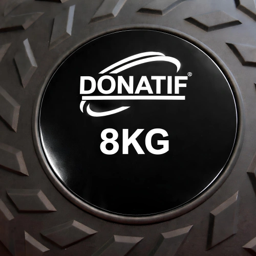 Slam Ball Anti Rimbalzo - 8 KG | Professionale - Logo