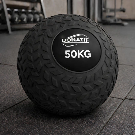 Slam Ball Anti Rimbalzo - 50 KG | Professionale - Visuale Palestra