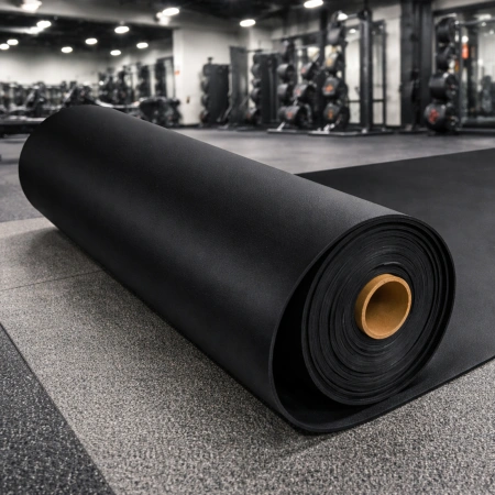 Rollo de goma para gimnasios - 1x10 m y 10 mm de grosor | RG10 - Uso