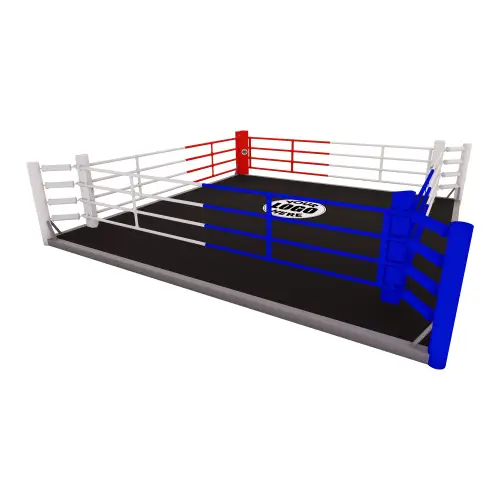 Ring de boxeo - Boxeo en el suelo | con logotipo del cliente - Vista de cerca
