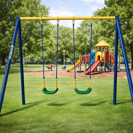 Double Swing for Playground - COA770 | Professional - Full View Tool