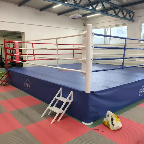 Ring de boxe - Boxe surélevée 90 cm | Taille variable - Logo client