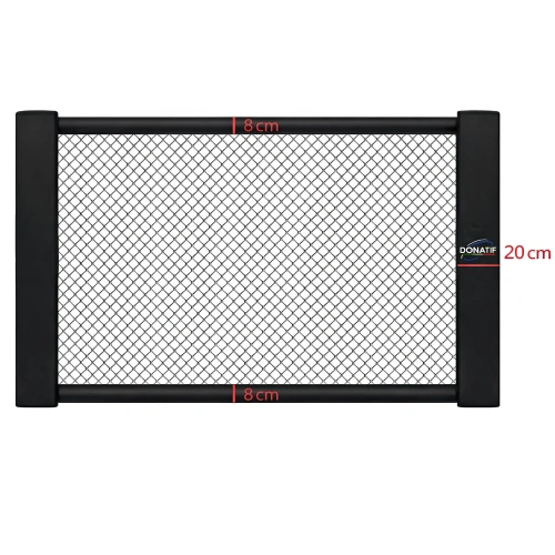 Parete per Gabbia da MMA - Componibile | Personalizzabile - Visuale Misure