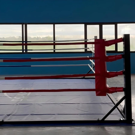 Ring de boxeo - Ground Boxing | Tamaño variable - Vista real del ring