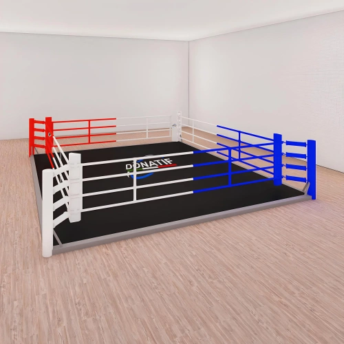 Boxring - Boden Boxen | mit Logo Donatif - Seitenansicht