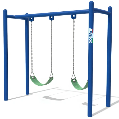 Altalena da Giardino per Parco Allenamento - COA870 - Visuale Completa