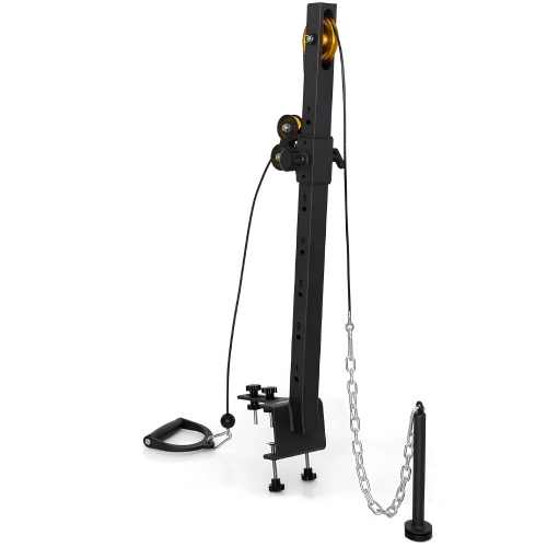 Iron Arm Table Pulley | Professional - Side View