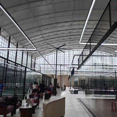 Panoramic Padel Court Measures 10x20mt - CP15 | Professional - View Corridor