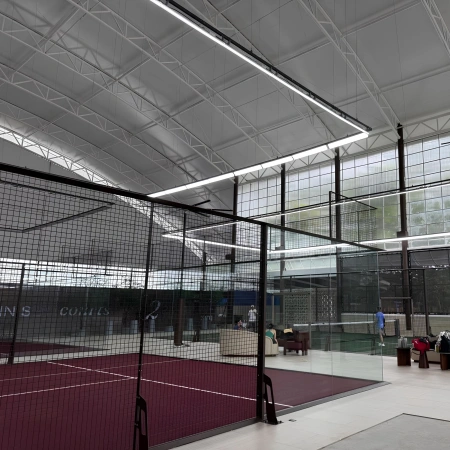 Panoramique Padel Field Measures 10x20mt - CP15 | Professional - Real Close-up View