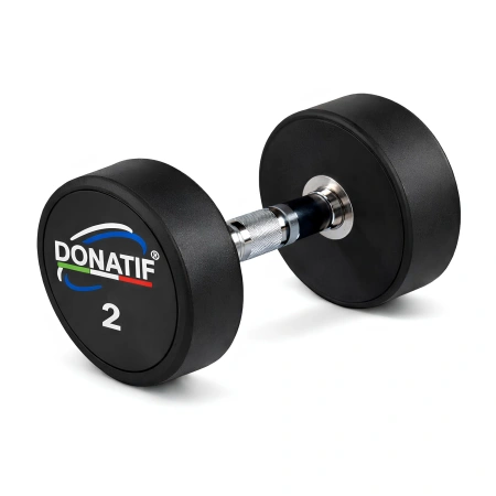 Manubrio Gommato Tondo da 2 Kg - Professionale - Visuale Totale