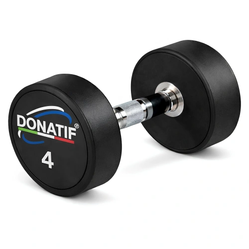 Manubrio Gommato Tondo da 4 Kg - Professionale - Visuale Totale