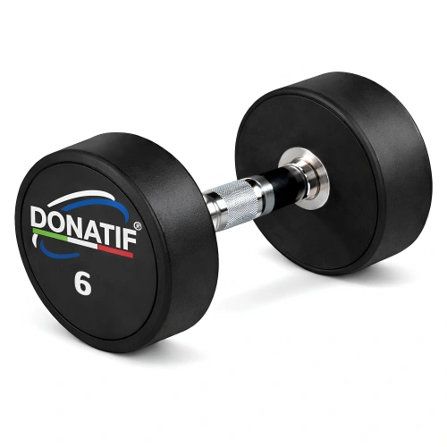 Manubrio Gommato Tondo da 6 Kg - Professionale - Visuale Totale