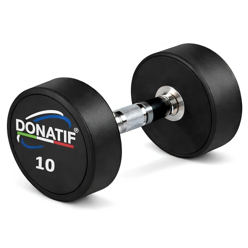 Manubrio Gommato Tondo da 10 Kg - Professionale - Visuale Totale