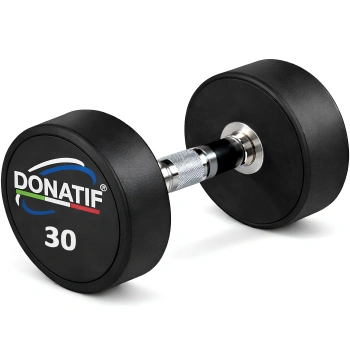 Manubrio Gommato Tondo da 30 Kg - Professionale - Visuale Totale