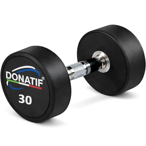 Manubrio Gommato Tondo da 30 Kg - Professionale - Visuale Totale