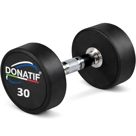 Manubrio Gommato Tondo da 30 Kg - Professionale - Visuale Totale