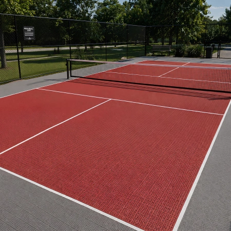 Verriegelungsplatte für Pickleball - Dicke 1.7 mm | Outdoor - Draufsicht