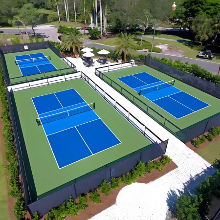 Rete per Recinzione Completa - Campo Squash | Professionale