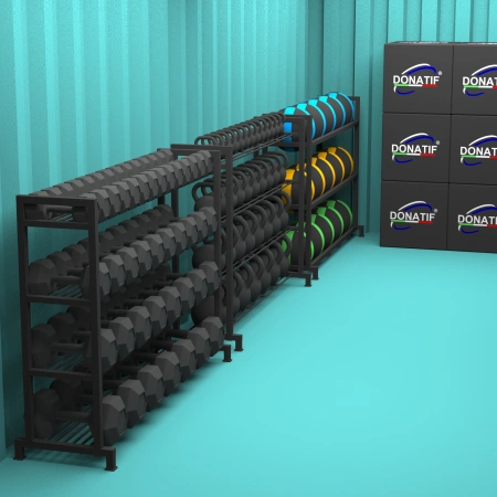 Container Gym 20FT - Struttura con Rack | CG10
