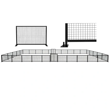 Valla completa para pista de squash - PLB5 | Profesional - Visual Components