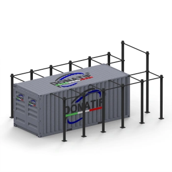 Container Gym 20FT con Rack Perimetrale | CG20