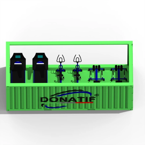 Container Gym 20FT con Tetto e Apertura...